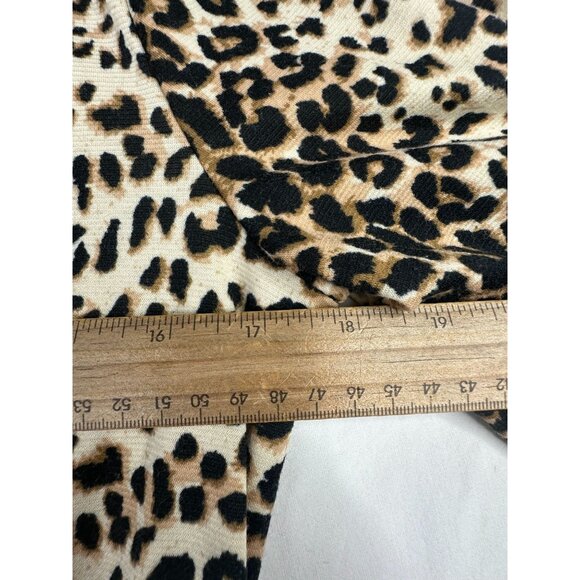 Andree By Unit Cheetah Print Women's Cardigan Size Small - Picture 5 of 6